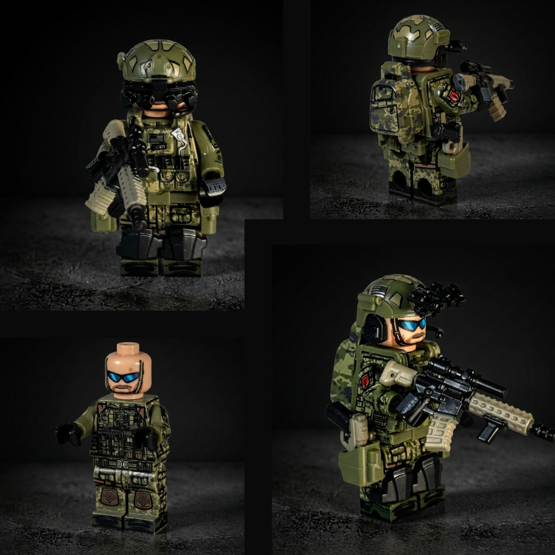 Elite Special Ops Minifigure Collection — 5 Figures