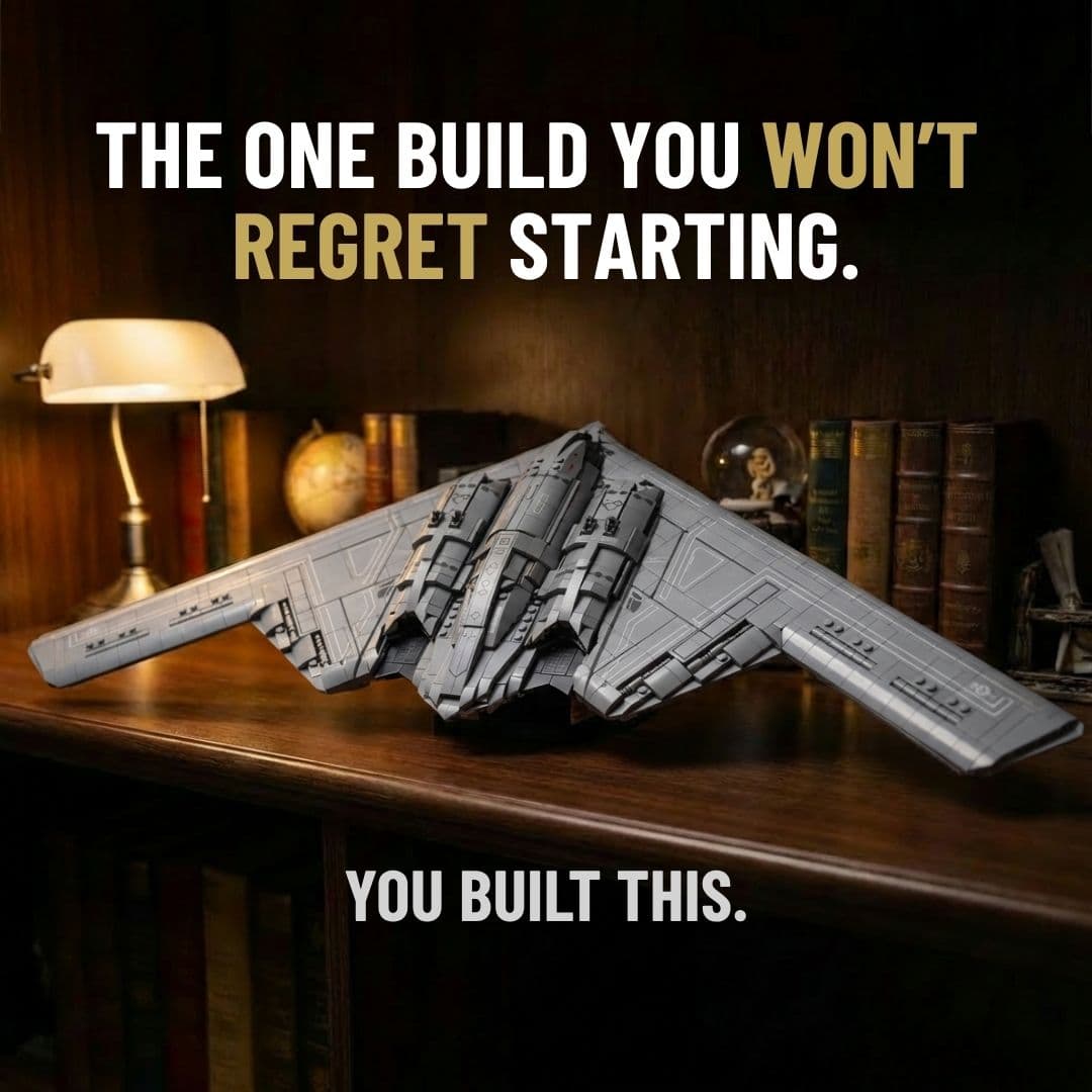 Nightfall Stealth Bomber — 1,977 Pieces