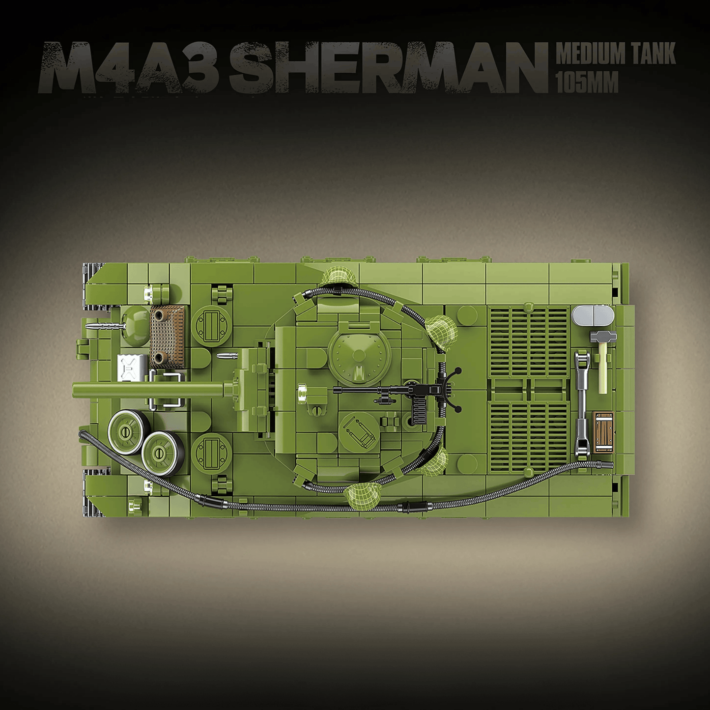Ironmarshal Medium Tank — 1,175 Pieces