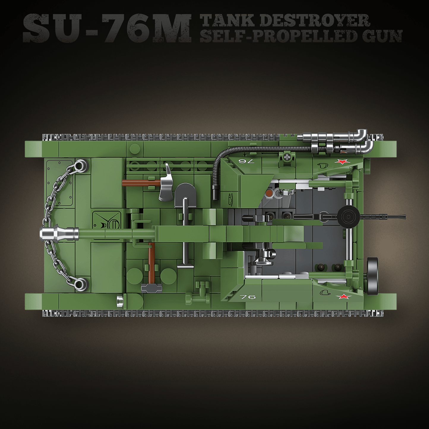SU-76 Tank Destroyer | 769 PCS