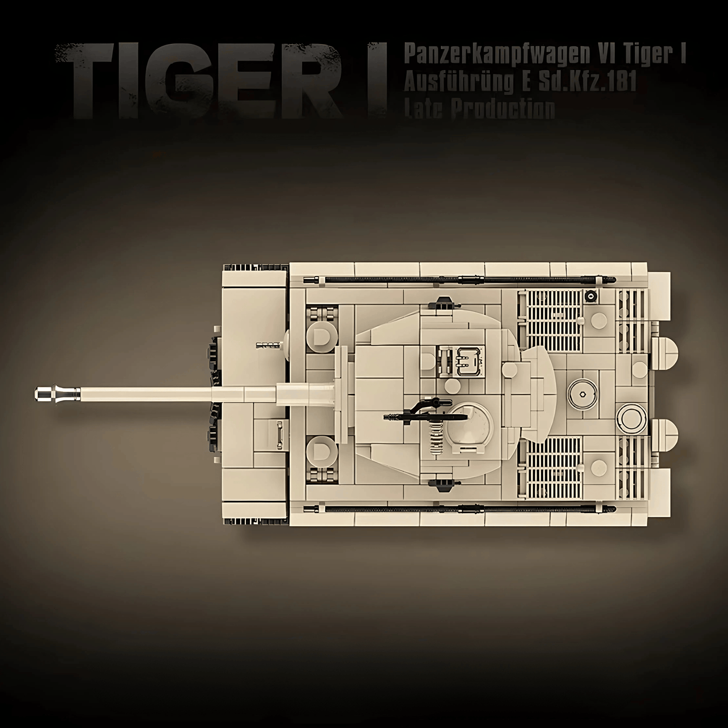 Tiger 1 (Tan) | 1361PCS