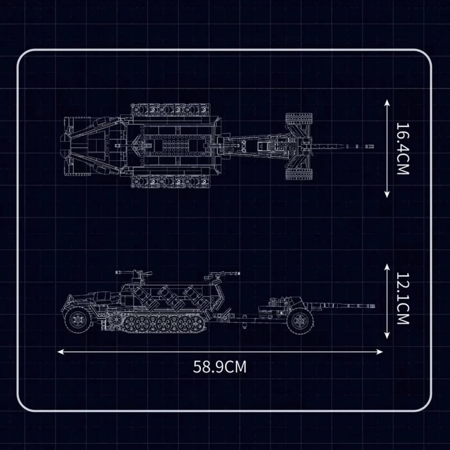 RC Half-Track | 1298 PCS