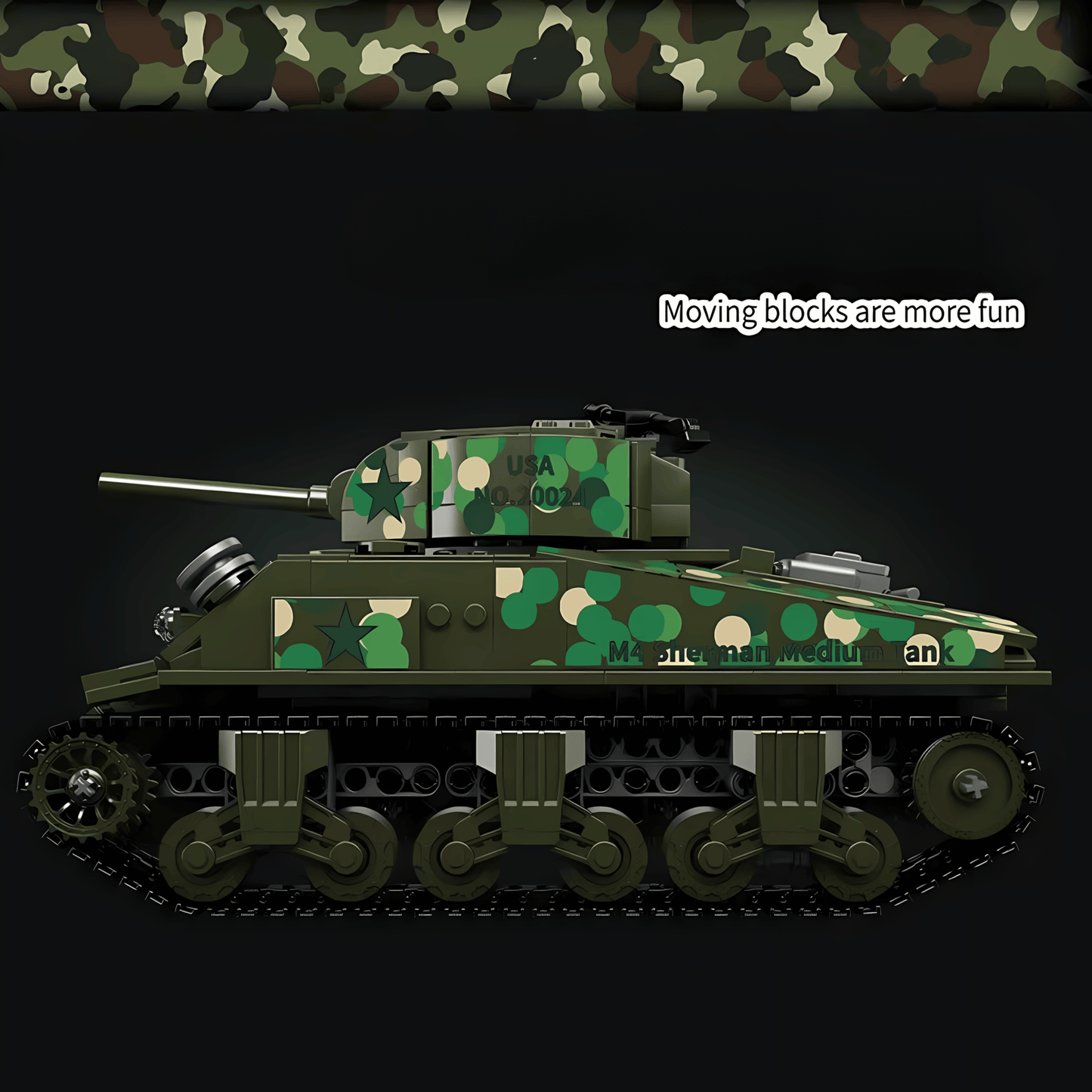 RC Sherman | 800 PCS