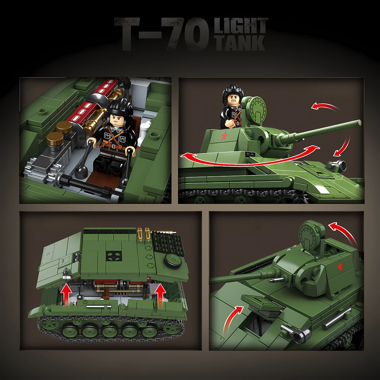 T-70 Light Tank | 689 PCS