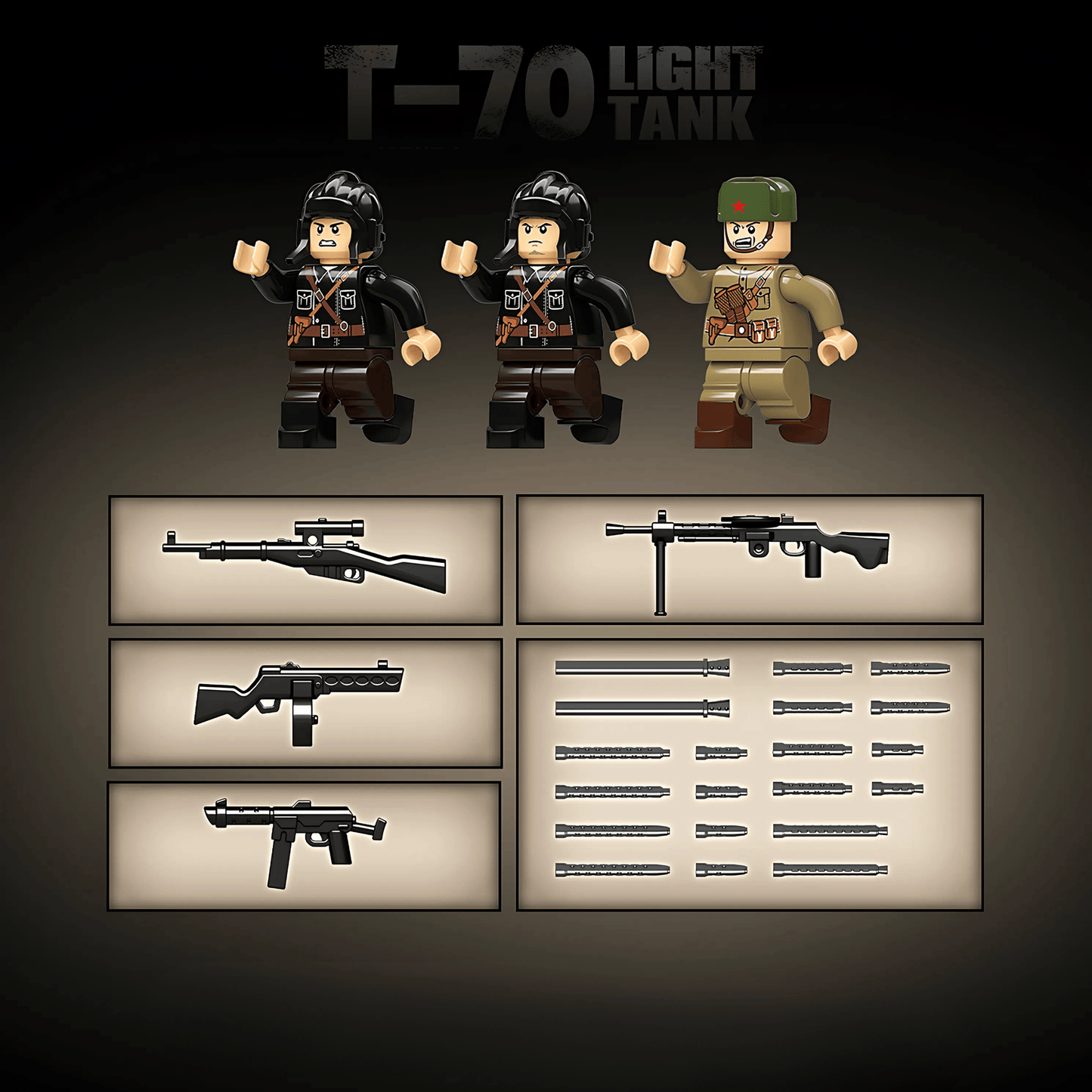 T-70 Light Tank | 689 PCS