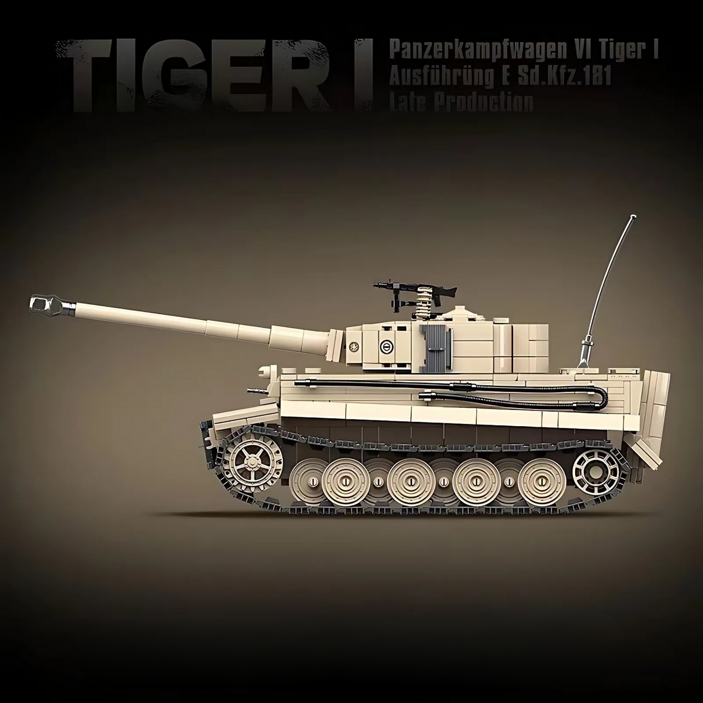 Tiger 1 (Tan) | 1361PCS