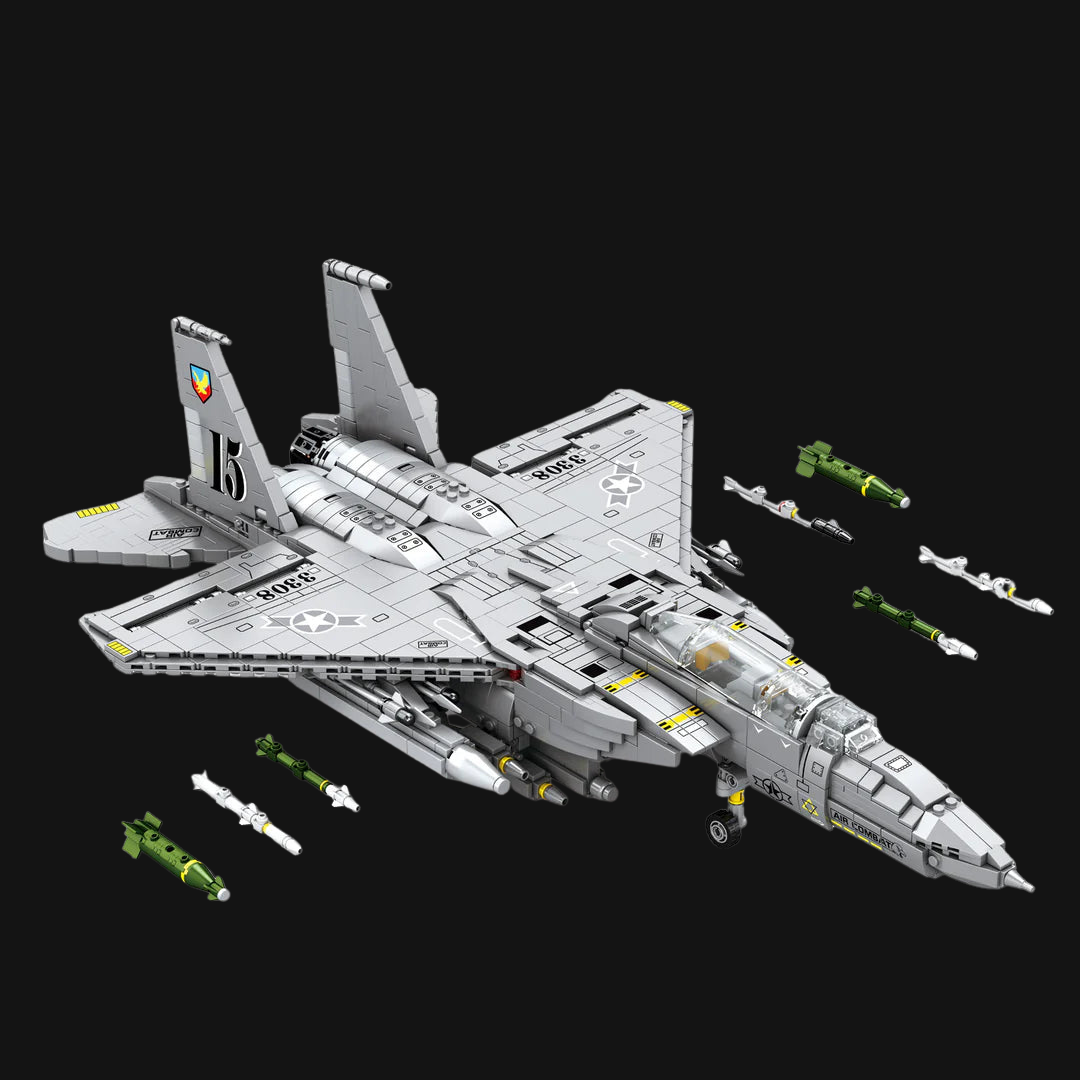 Skywarden Fighter Jet — 1,897 Pieces