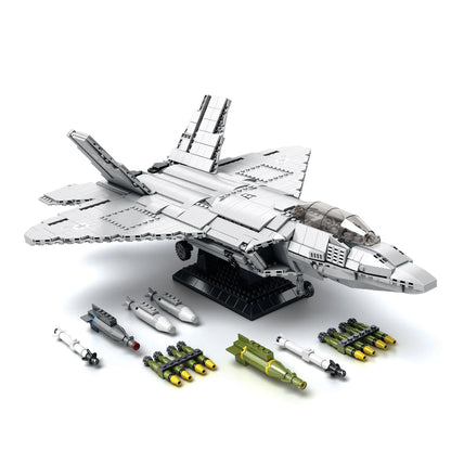 Shadowblade Fighter Jet — 1,837 Pieces