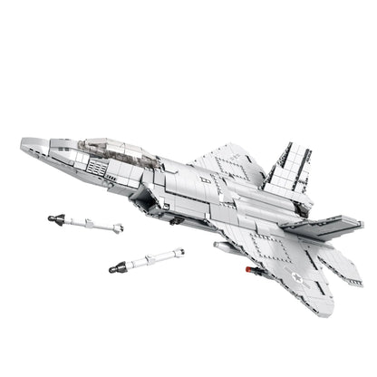 Shadowblade Fighter Jet — 1,837 Pieces