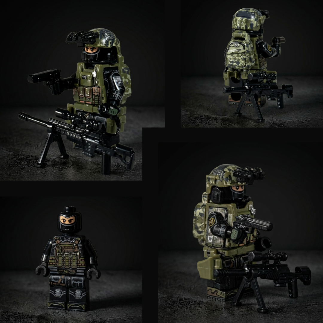 Elite Special Ops Minifigure Collection — 5 Figures