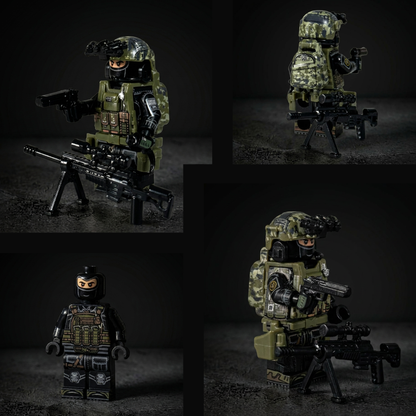 Elite Special Ops Minifigure Collection — 5 Figures