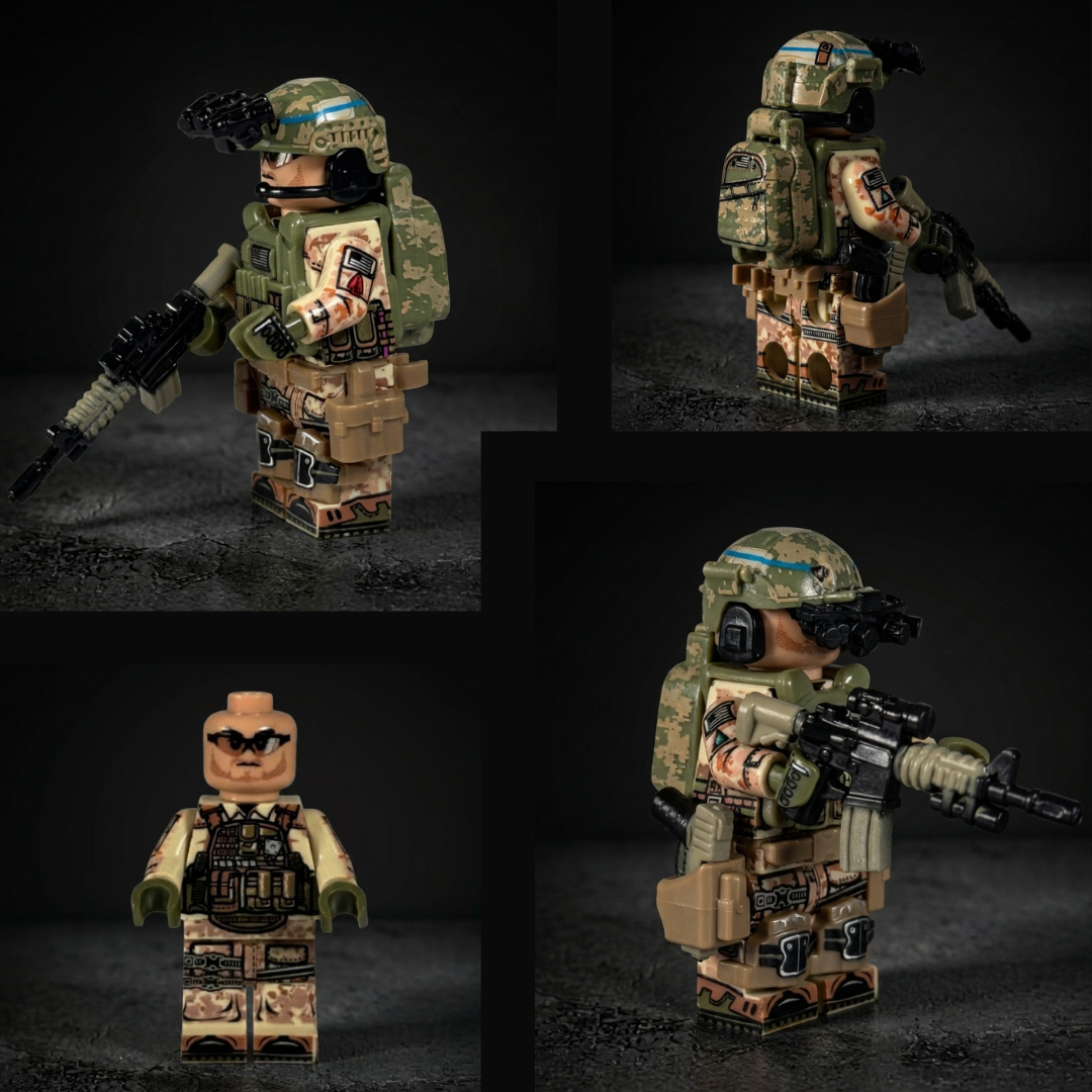 Elite Special Ops Minifigure Collection — 5 Figures