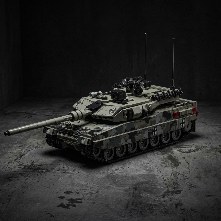 Steel Panther Battle Tank — 1,099 Pieces