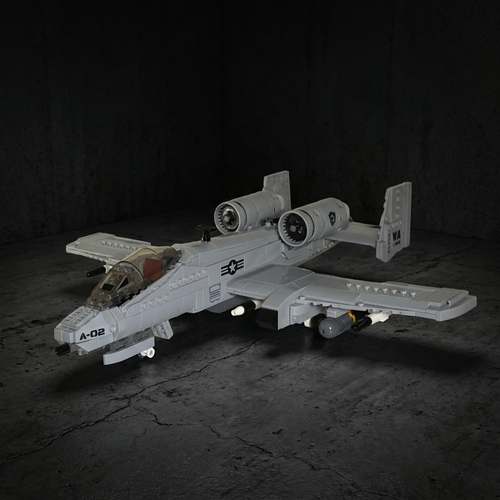 Thunderstrike Support Jet — 1,001 Pieces