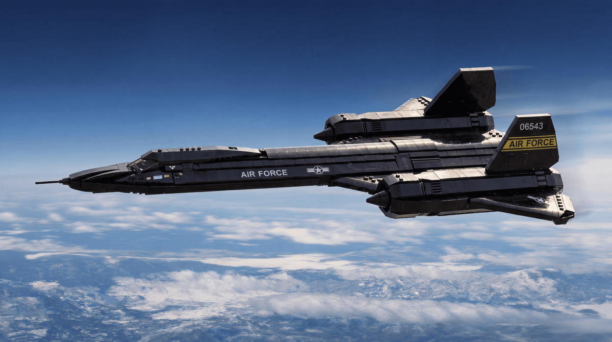 Darkwing Strategic Recon Jet — 1,775 Pieces