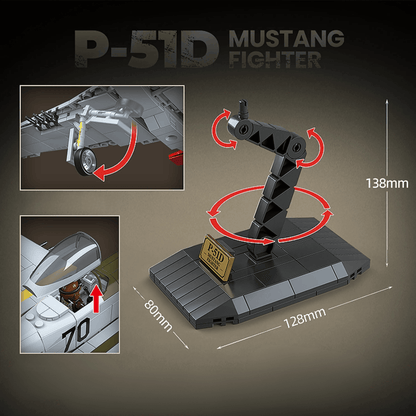 P-51 Mustang | 580 PCS